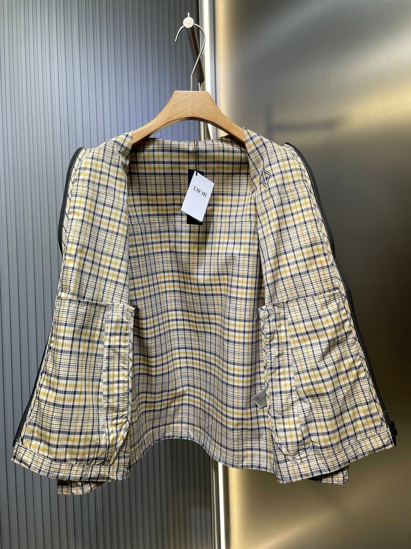 250722 New high-quality custom fabric zipper jacket