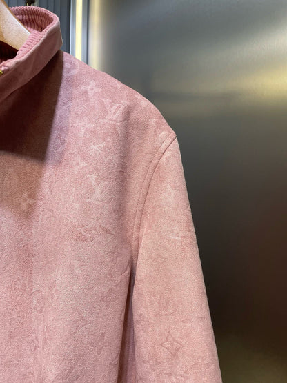 250722 New high-quality suede fleece steel embossed casual jacket