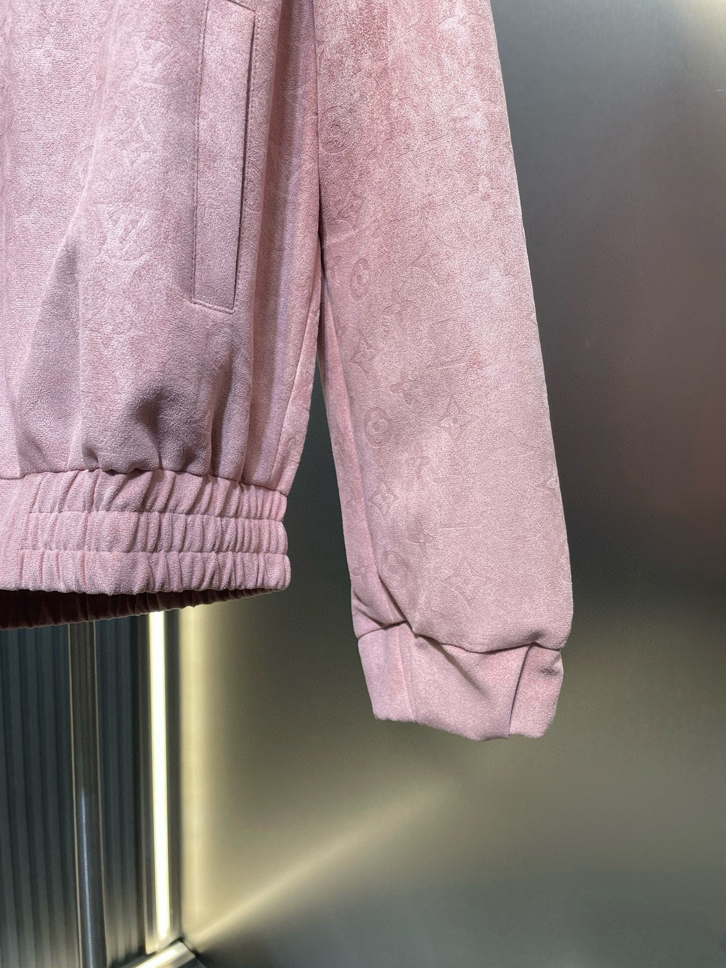 250722 New high-quality suede fleece steel embossed casual jacket