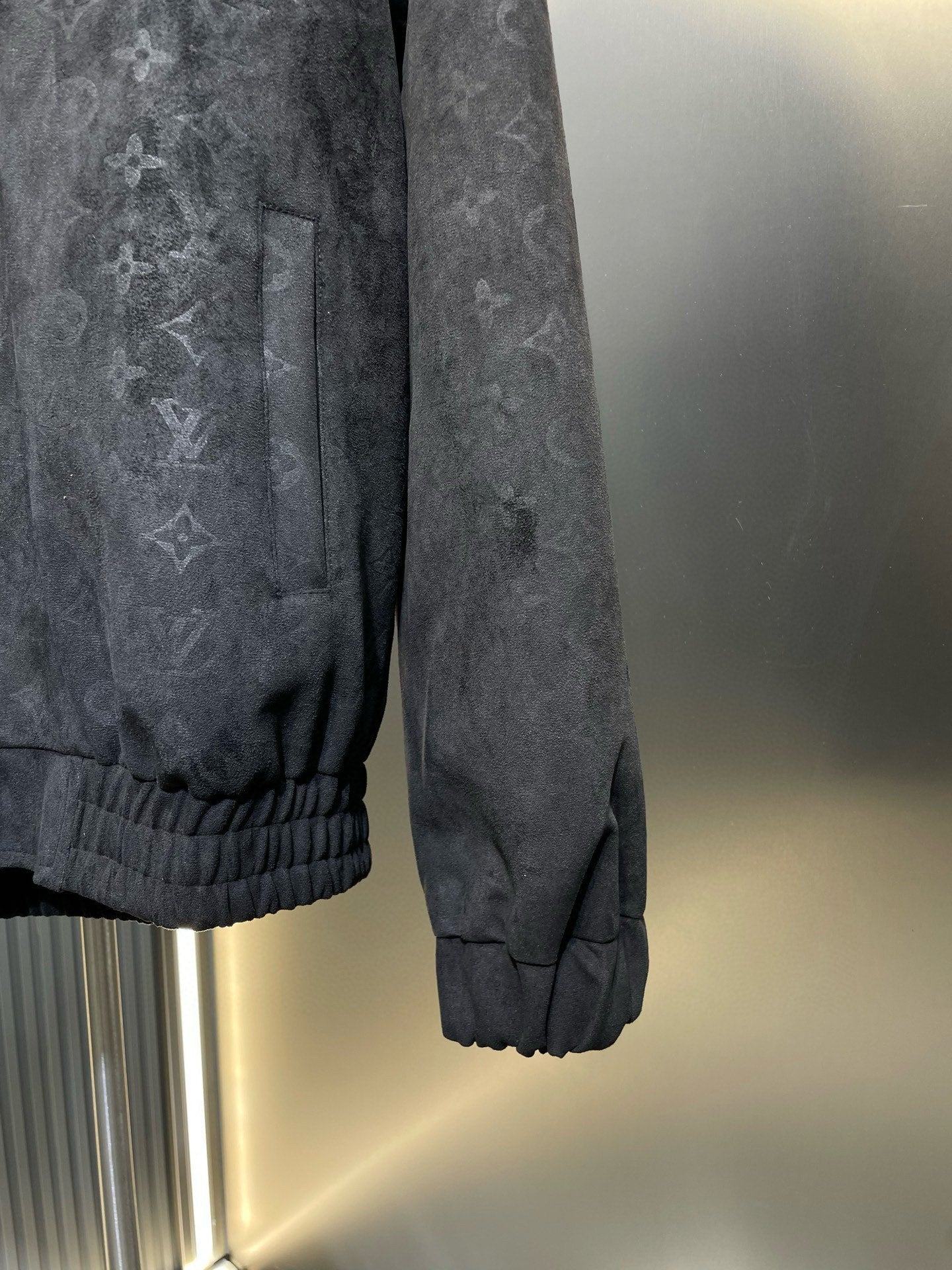 250722 New high-quality suede fleece steel embossed casual jacket
