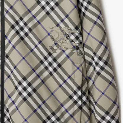250722 A new top-of-the-line double-sided checkered long-sleeved hooded jacket