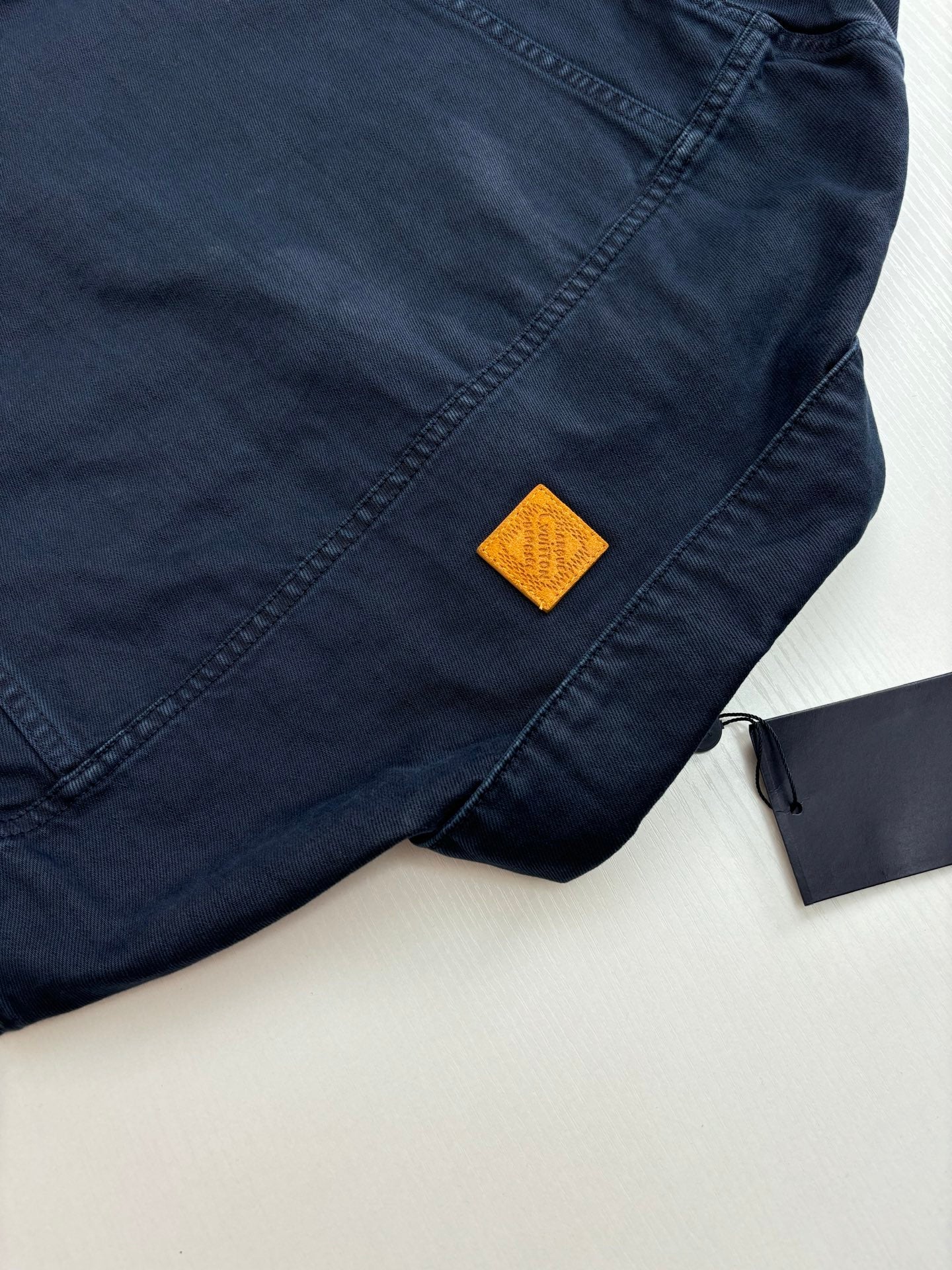 250722 A new high-quality pocket embroidered jacquard denim jacket