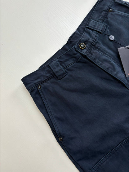250722 New high-quality dyed denim logging pants