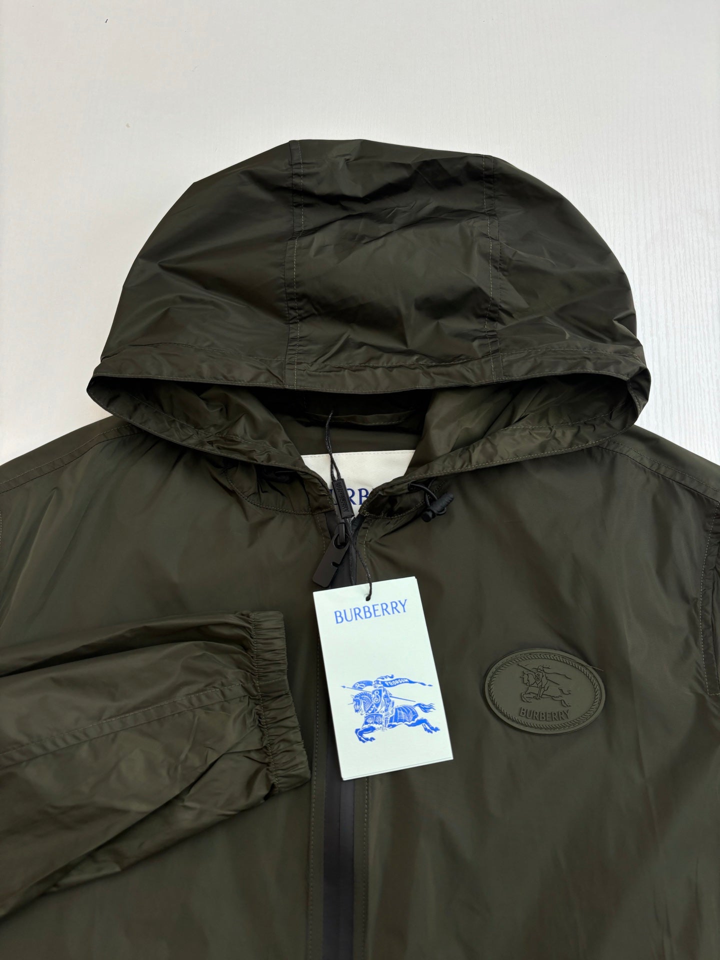 250722 New high-quality nylon windbreaker hooded jacket