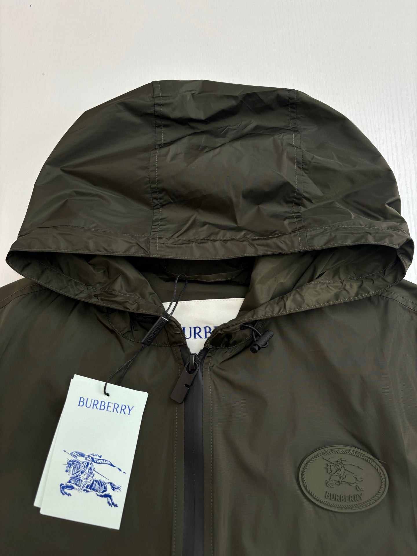 250722 New high-quality nylon windbreaker hooded jacket