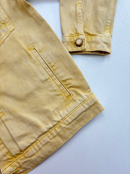 250722 A new high-quality pocket embroidered jacquard denim jacket