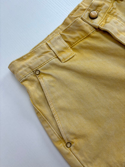 250722 New high-quality dyed denim logging pants