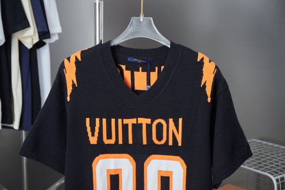 250722 New high-quality 00 ball size knitted T-shirt