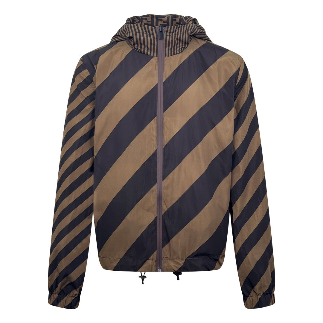 250722 New high-quality double-sided hooded jacket