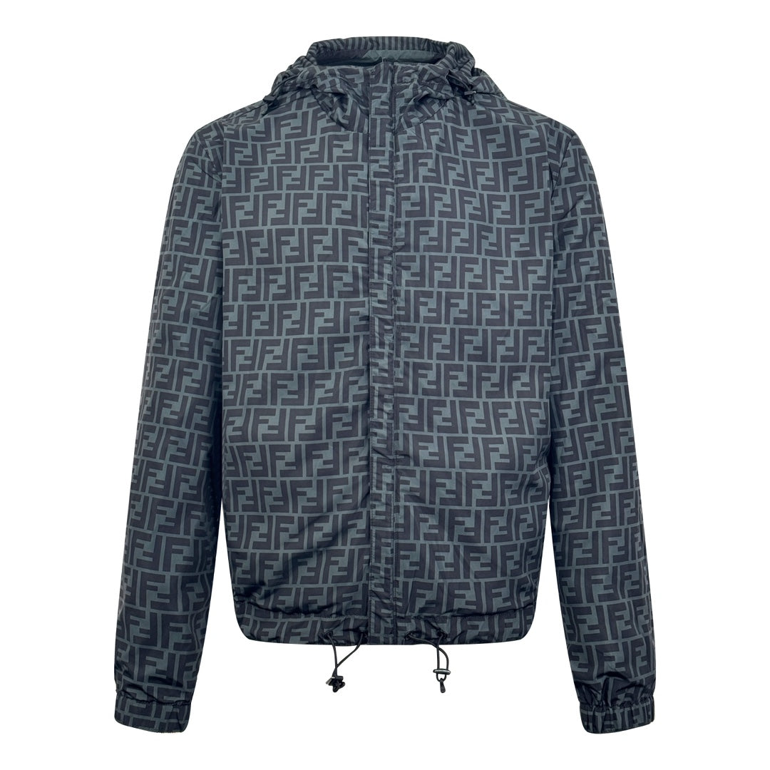 250722 New high-quality double-sided hooded jacket