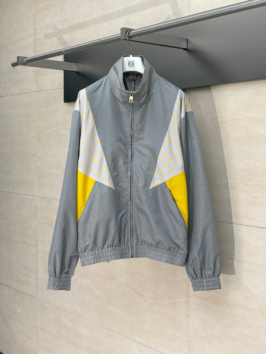 250722 A new high-quality, non-deformable nylon patchwork jacket