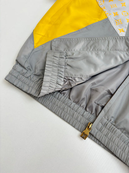 250722 A new high-quality, non-deformable nylon patchwork jacket