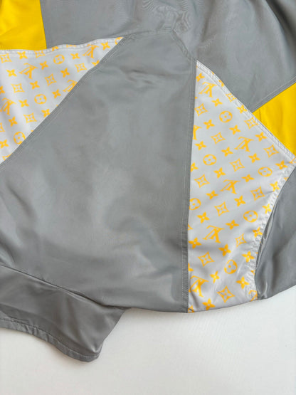 250722 A new high-quality, non-deformable nylon patchwork jacket