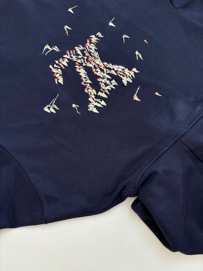 250722 New high-quality embroidered sailboat letter hooded style