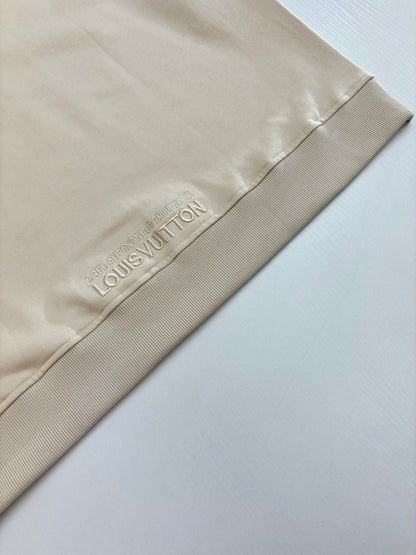 250722 New high-quality letter-embroidered semi-zipper round-neck pullover hoodie