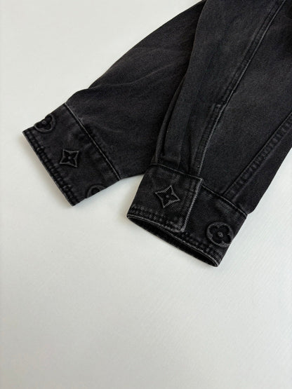 250722 New high-quality embossed denim jacket