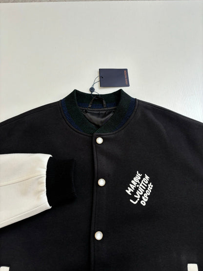 250722 New high-quality color threaded baseball jacket