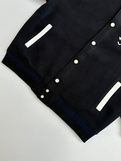 250722 New high-quality color threaded baseball jacket