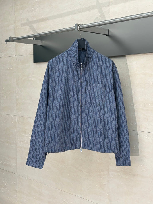250722 New high-quality full-print zipper jacket