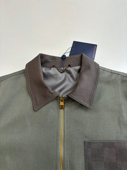 250729 New high-quality lightweight linen denim work jacket