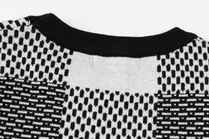 250729 New high-quality and high-density knitted sweater