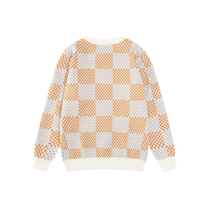 250729 New high-quality flystitch knitted sweater