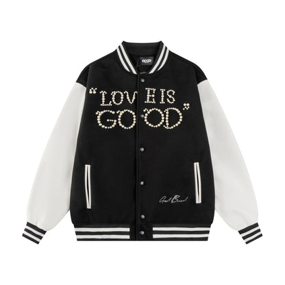 250729 A new top-quality heavy-duty Longfengni fabric baseball jacket jacket