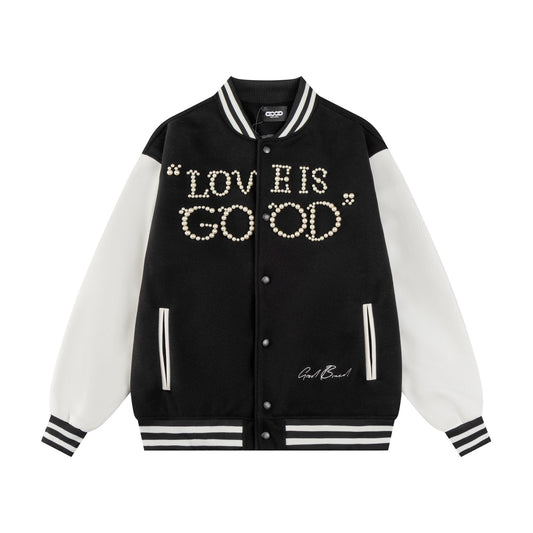 250729 A new top-quality heavy-duty Longfengni fabric baseball jacket jacket