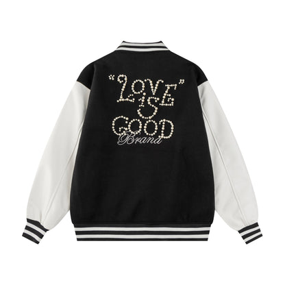 250729 A new top-quality heavy-duty Longfengni fabric baseball jacket jacket