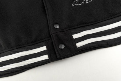 250729 A new top-quality heavy-duty Longfengni fabric baseball jacket jacket