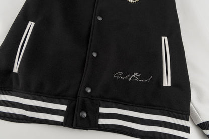 250729 A new top-quality heavy-duty Longfengni fabric baseball jacket jacket