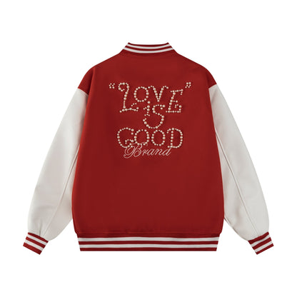 250729 A new top-quality heavy-duty Longfengni fabric baseball jacket jacket