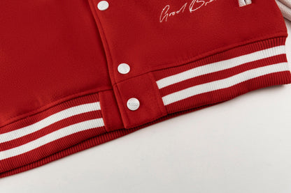 250729 A new top-quality heavy-duty Longfengni fabric baseball jacket jacket