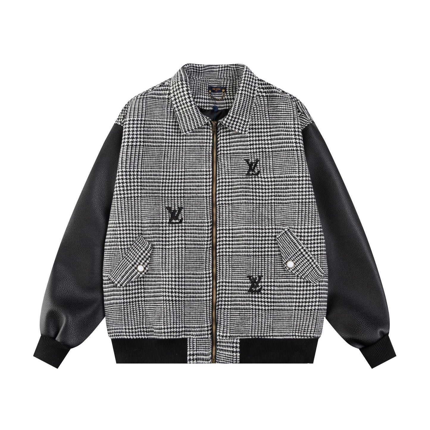250729 A new top-quality British elegant leather pilot jacket