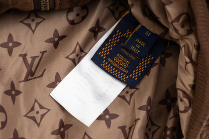 250729 New top-quality embroidered suede cowhide pilot jacket