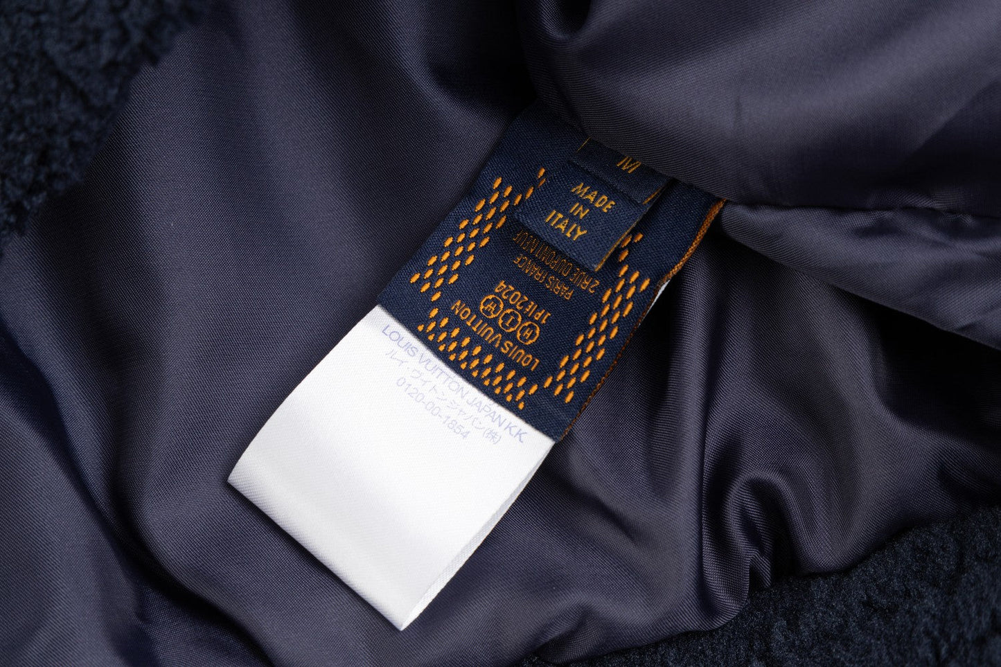 250729 New top-quality dark-patterned letter jacquard custom fine imitation wool coat