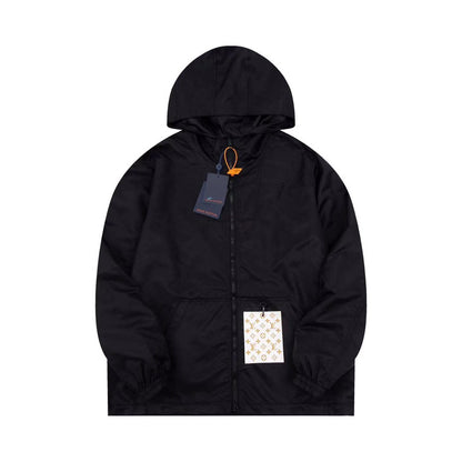 250729 A new top-quality dark-patterned jacquard double-sided jacket and windbreaker