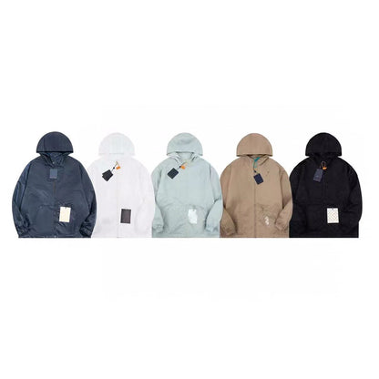 250729 A new top-quality dark-patterned jacquard double-sided jacket and windbreaker