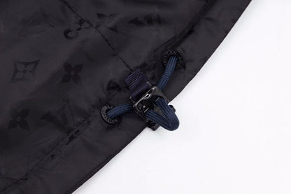 250729 A new top-quality dark-patterned jacquard double-sided jacket and windbreaker
