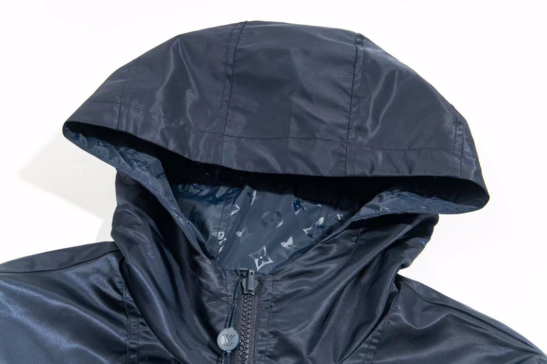 250729 A new top-quality dark-patterned jacquard double-sided jacket and windbreaker