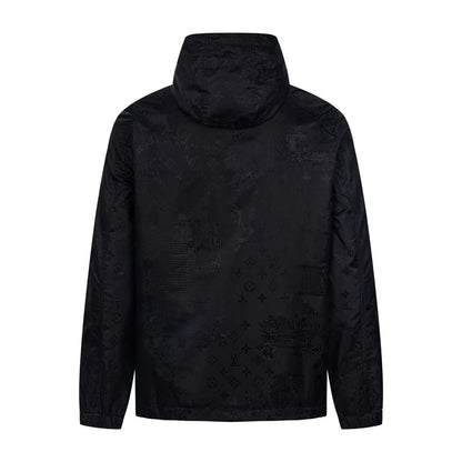 250729 A new top-quality dark-patterned jacquard double-sided jacket and windbreaker