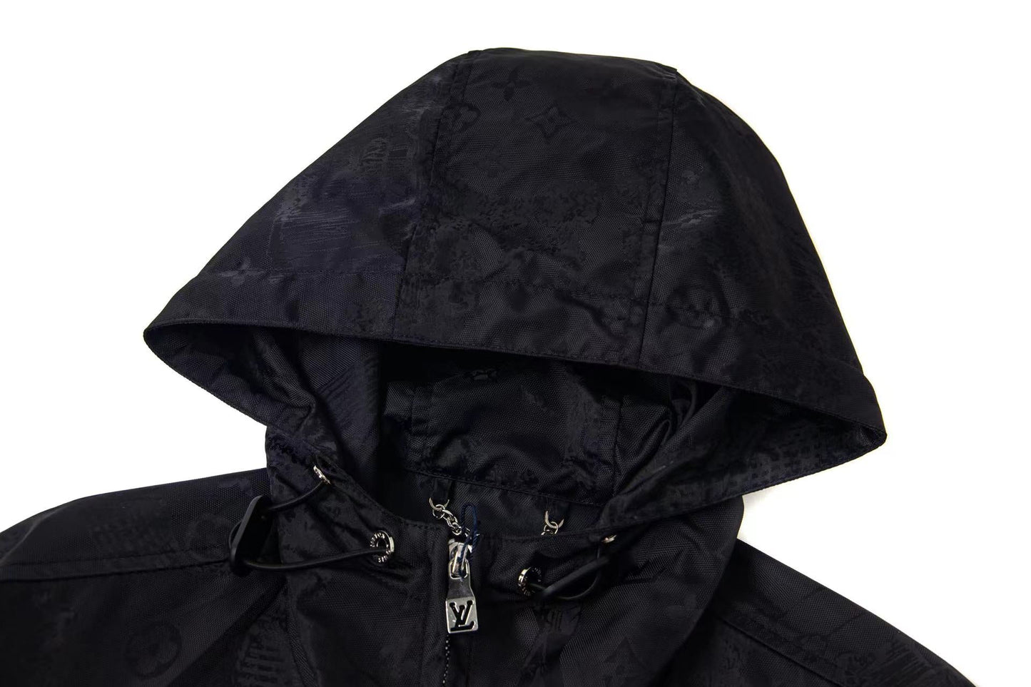 250729 A new top-quality dark-patterned jacquard double-sided jacket and windbreaker