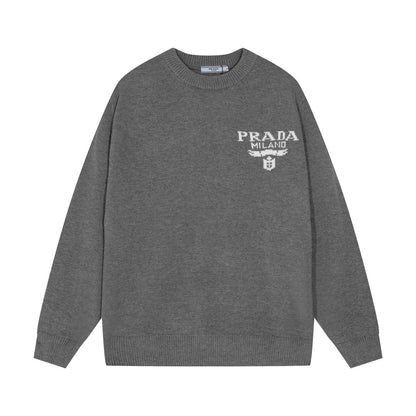 250729 New jacquard round-neck sweater
