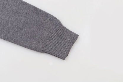 250729 New jacquard round-neck sweater