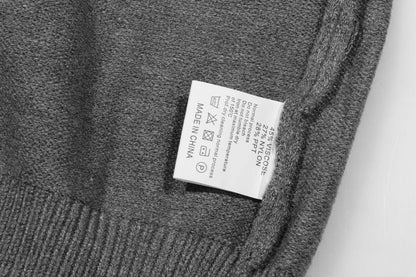 250729 New jacquard round-neck sweater
