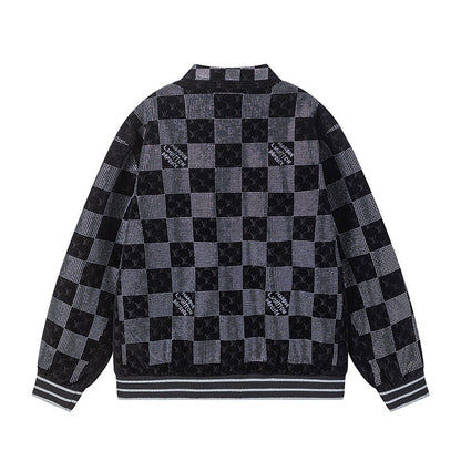 250729 New top-quality sequined velvet baseball jacket