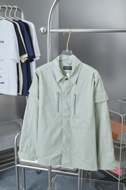 250729 New high-quality lapel work jacket