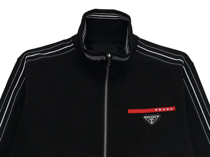 250808 New high-quality zipper pocket triangular label coat jacket