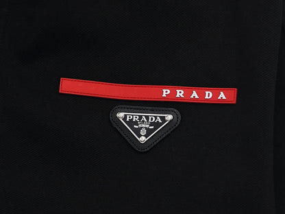 250808 New high-quality zipper pocket triangular label coat jacket
