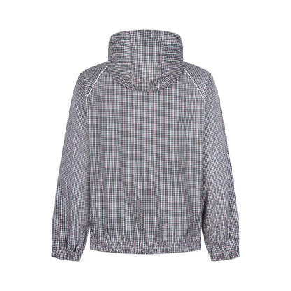 250808 New high-quality checkered tech fabric pilot jacket